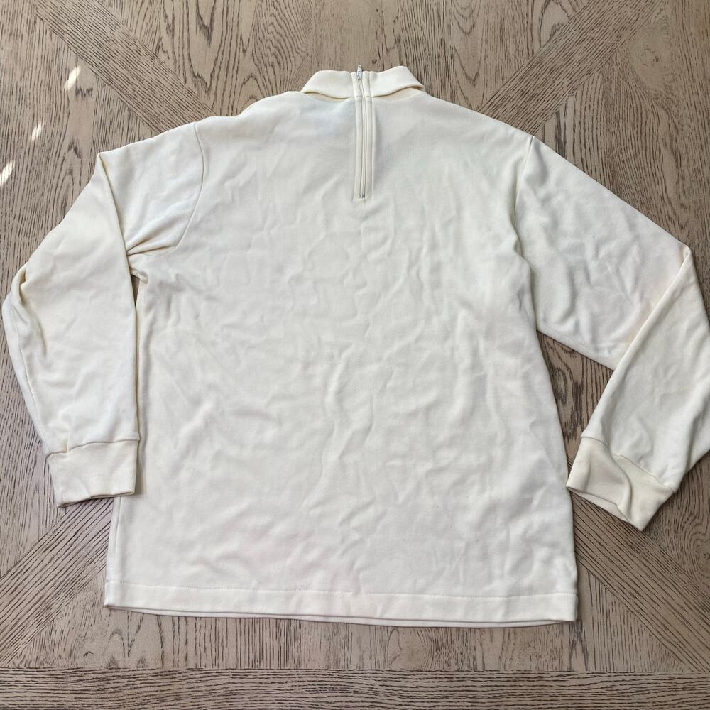 Orvis‎ Mockneck Top White Cream Medium